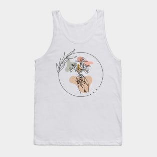You, me and flower Tank Top